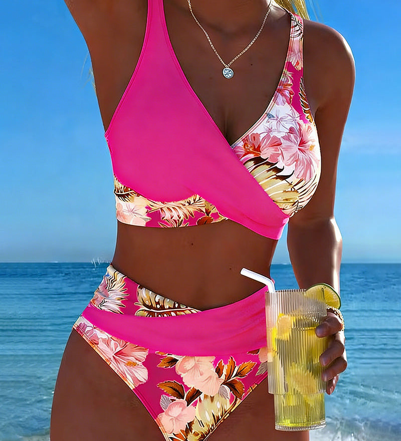 Jolina – virágmintás kényelmes bikini