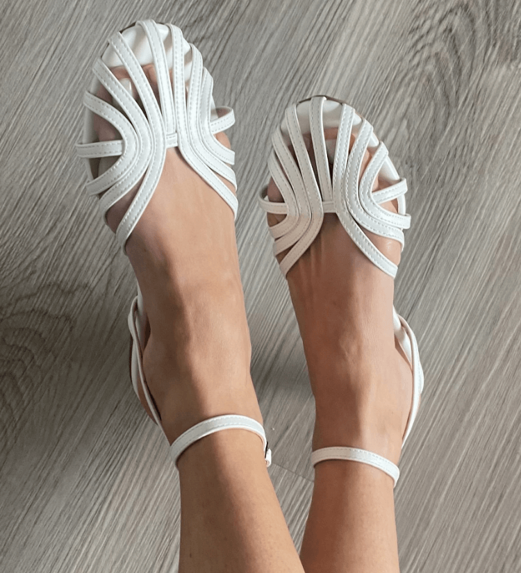 Viktória – arany ékszer elegáns szandál