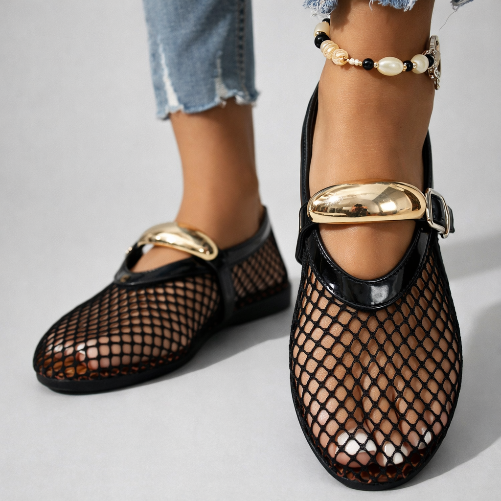 Arlena – hálós Mary Jane elegáns balerina