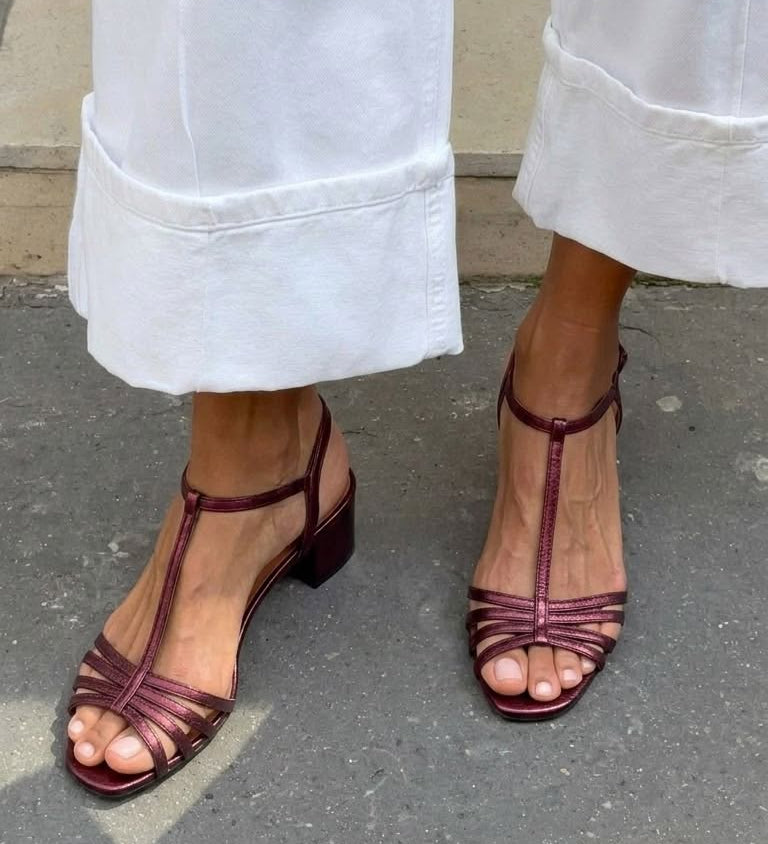 Anita – arany napi elegáns szandál
