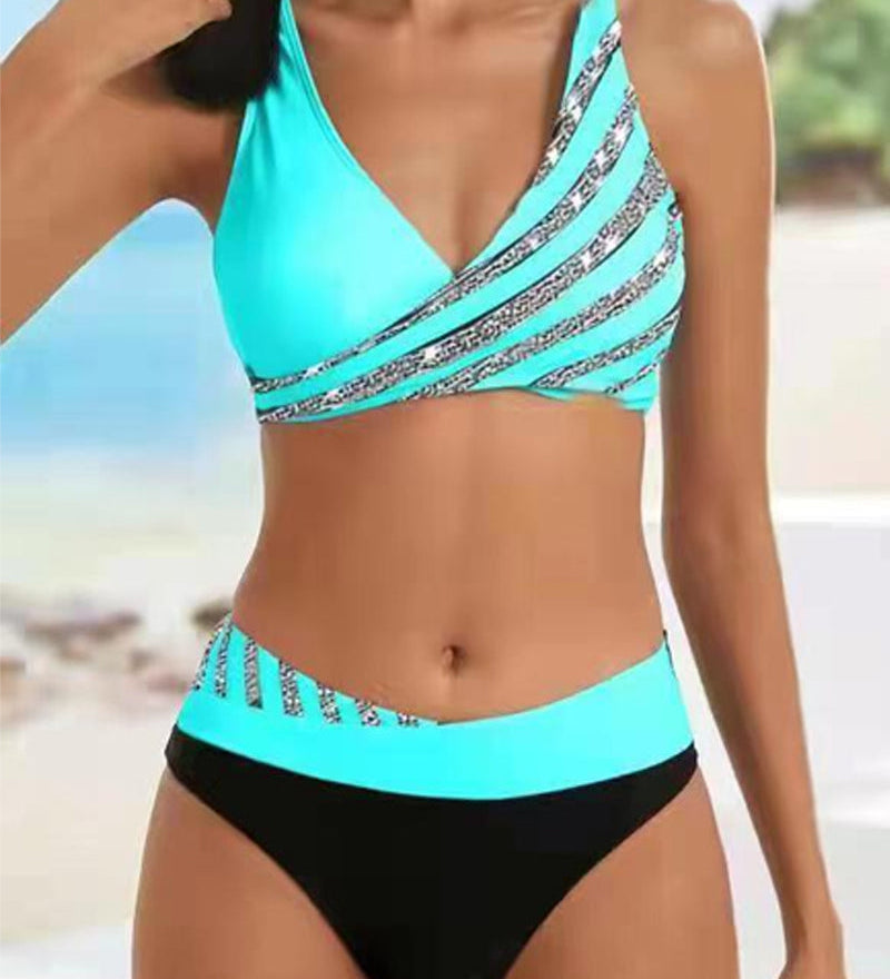 Karida – nyomott mintás elegáns bikini