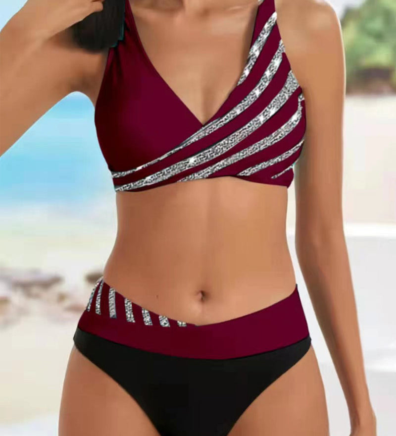 Karida – nyomott mintás elegáns bikini