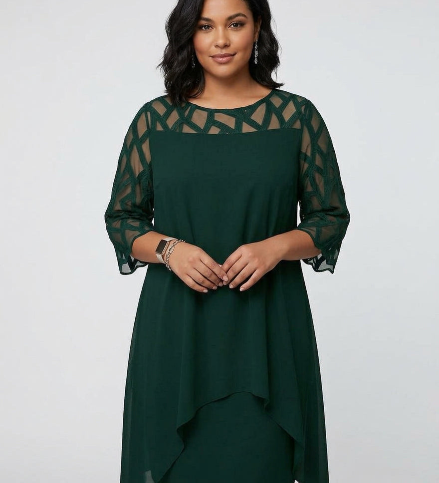 Elke - Klasszikus Elegancia Ruha