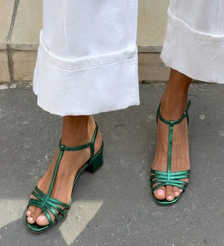 Anita – arany napi elegáns szandál
