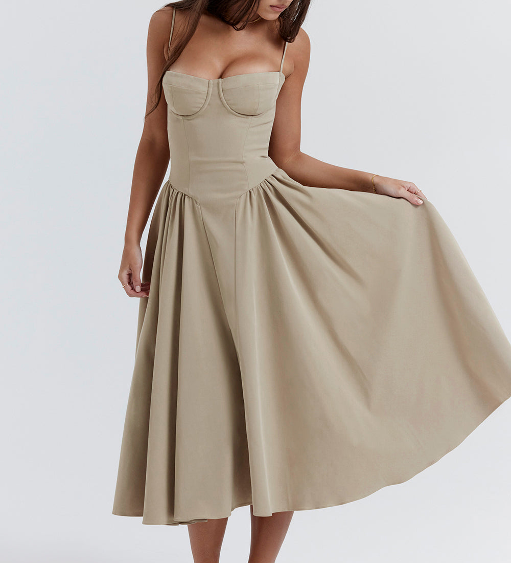 Rózsa – elegáns fűzős légies ruha